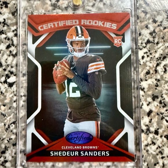 🔥”SHEDEUR SANDERS RC” Certified Rookies Football Card - Picture 1 of 2